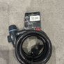 Cable bike lock with keys. Image 2