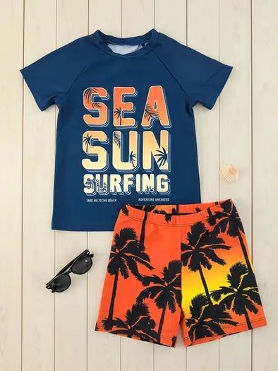 Boy's Swimwear Sets. Age 6-7