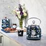 Navy 1.7 Litre Stainless Steel Electric Kettle - 3KW Kettles Electric Fast Boil Quiet - Pyramid, Retro Kettle Cordless with 360 Degree Base, Overheating & Boil Dry Protection Image 8