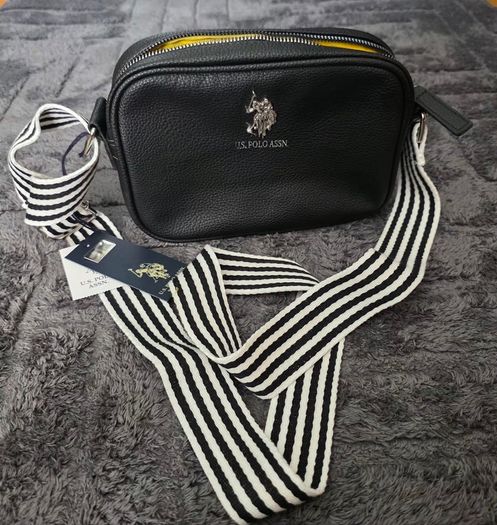 U.S. Polo Assn. Crossbody Bag  Black