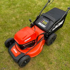 Echo Electric Lawnmower, Grass Trimmer + Batteries