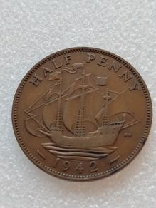 english 1/2 pence