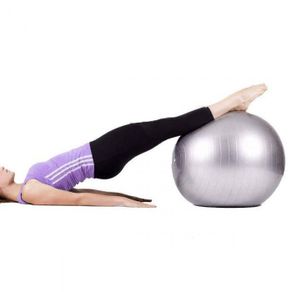 75 Cm Gym Yoga Ball Exercise Swiss Fitness Pregnancy Birthing Anti Burst + Pump