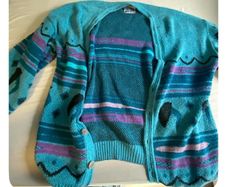 Vintage retro cardigan Luomo cool Italian style
