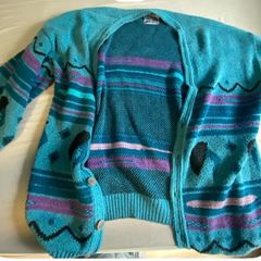 Vintage retro cardigan Luomo cool Italian style