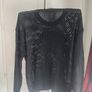 Brand new Black crochet jumper size UK 16/18 EU 44/46 Postage included Image 6
