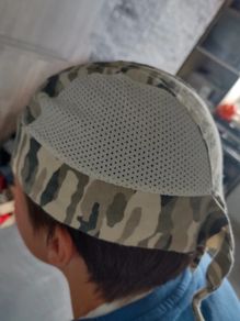 Camouflage style head scarf cotton baby size uni