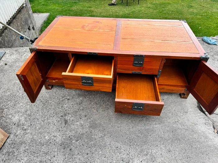 Rustic Wooden Sideboard / Coffee table/ Storage Cabinet
