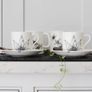 Sarah Horne Botanicals Fine Bone China Floral Decadence Espresso Cup and Saucer Image 7
