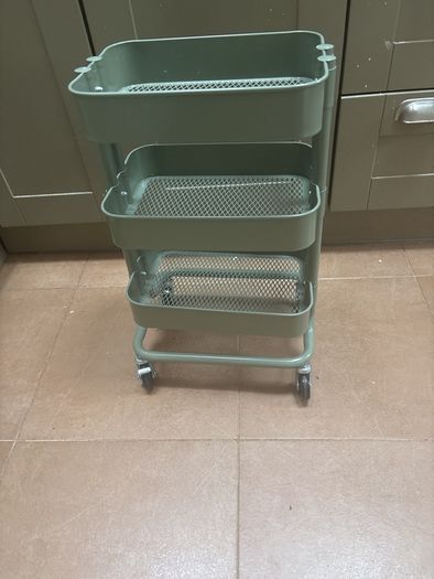 Raskog IKEA - 3 tier steel  trolley - as new