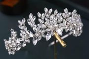 Wedding Bridal Headband, Rhinestone Crystal Tiara, Brides Wedding Tiara