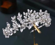 Wedding Bridal Headband, Rhinestone Crystal Tiara, Brides Wedding Tiara
