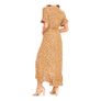 Mustard floral wrap dress | Stella Morgan. Size UK14 Image 7