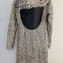 Gold Sequin Dress Image 5