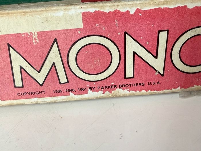 Vintage French Monopoly Miro 1961 Complete