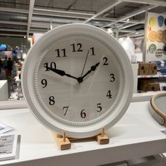 Ikea Clock Sondrum In White