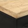Sideboard 50x35x75 cm Rough Mango Wood Image 3