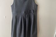 M&amp;S grey pinafore (new) age 9-10