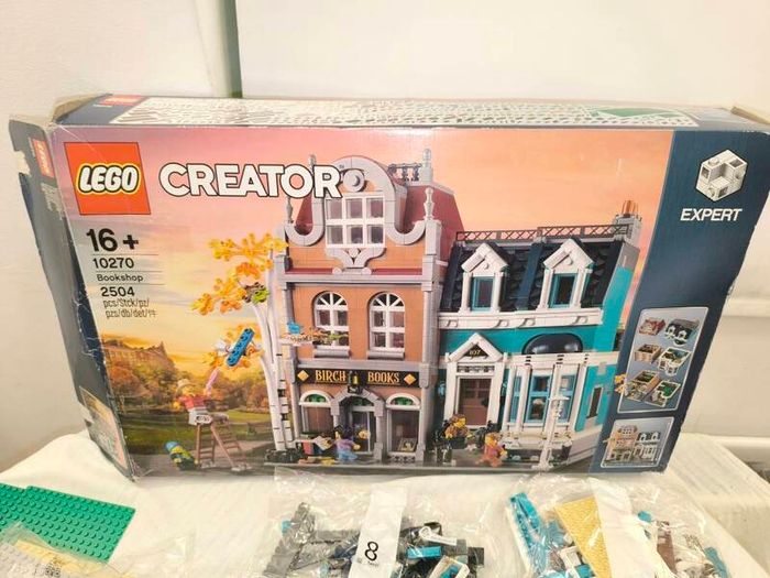 Retired Lego 10270 Bookshop - Brand New - Open Box