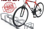 NEW SALE | 5 Bike Stand Floor or Wall mounted bike rack for garage Bicycle Parking rack Cycle Storage Locking Stand