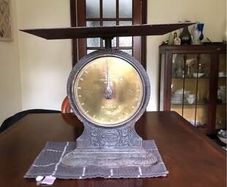 Antique Salter Trade Scale No. 58T - Vintage Cast Iron & Brass (Working)