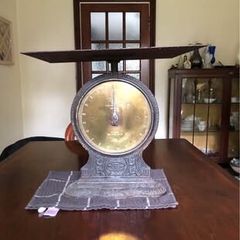 Antique Salter Trade Scale No. 58T - Vintage Cast Iron & Brass (Working)