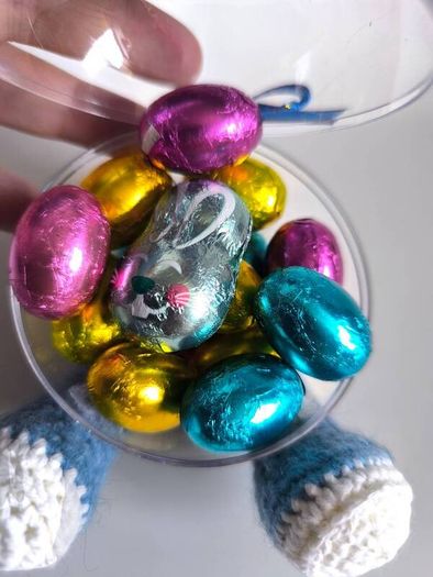 Handmade Crochet Easter Bunny Kids Gift Personalised Easter Bunny Toy