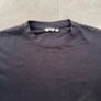Uniqlo Mens Oversized T-Shirt Black Image 2