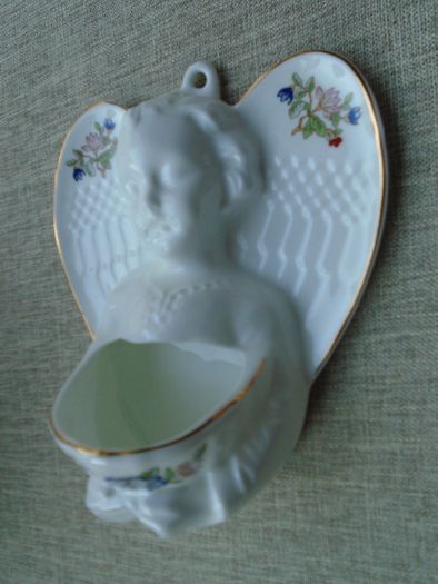 Royal Tara Angel Holy Water font, Royal Tara,  Holy Water Font, Home decor. Fine Bone China,