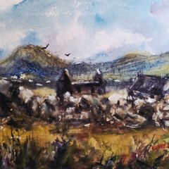 gabhla island watercolour