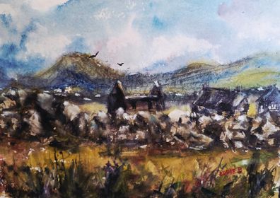 gabhla island watercolour