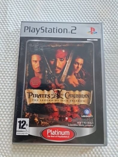 Pirates of the Caribbean The Legend of Jack Sparrow PlayStation2 Ps2 Games Original