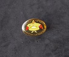Murphy's Irish Stout : The Murphy's English Open , Forest of Arden , Vintage Golf Pin Badge , 1990s
