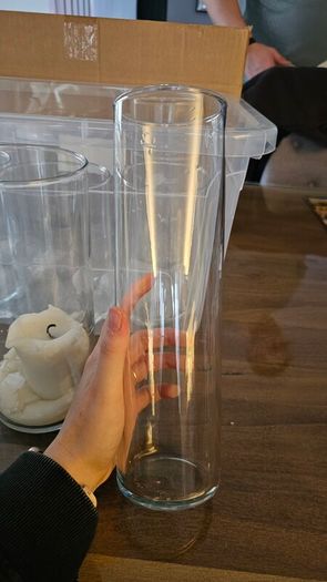 Pillar Candle Jars & Battery LED candles