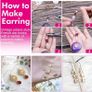 Making Kit, Shynek 2343pcs Earring Making Supplies with Earring Hooks, Jump Rings, Earring Posts, Earring Backs and Jewelry Pliers Tools for Earring Making and Jewelry Repair Image 3
