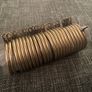Antique brass curtain rings Image 2