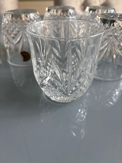 Assorted  crystal glasses
