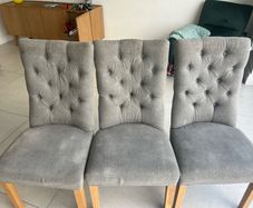 3 Grey Chairs