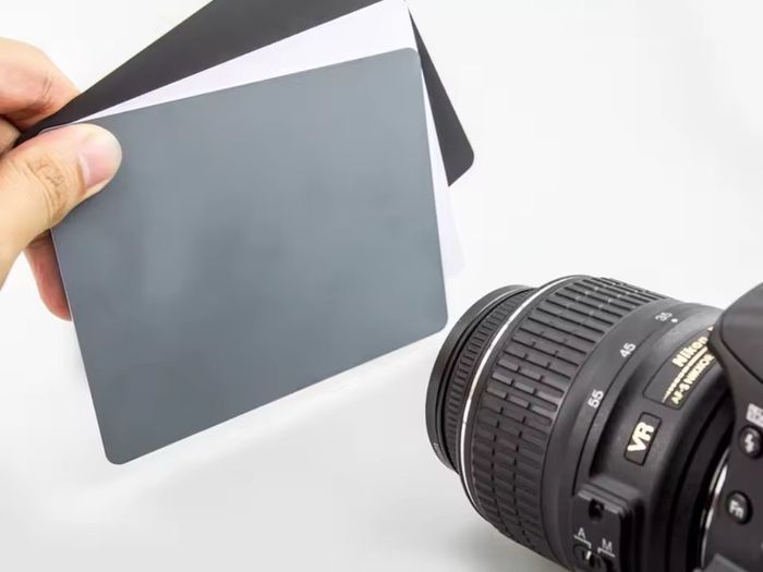 18% White Balance Grey Card Camera Kit