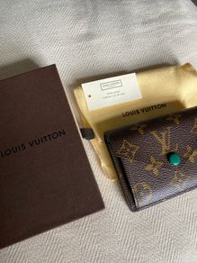 Louis Vuitton "Marie" Compact Monogram Wallet - As New
