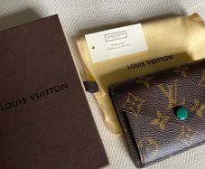 Louis Vuitton "Marie" Compact Monogram Wallet - As New