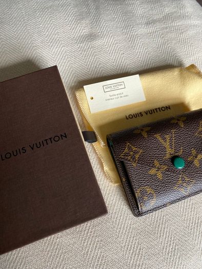 Louis Vuitton "Marie" Compact Monogram Wallet - As New