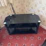Black glass tv stand Image 4