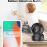 Smart Indoor Security Camera, 1080P Motorized Pan Tilt Cam with Auto Motion Tracking, 360 Devree View, IR Night Vision up to 10M, Two-Way Talk, Sleep Mode for Privacy Protection (FREE POSTAGE) Image 3