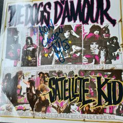 THE DOGS D'AMOUR: Satellite Kid 12" (Autographed)