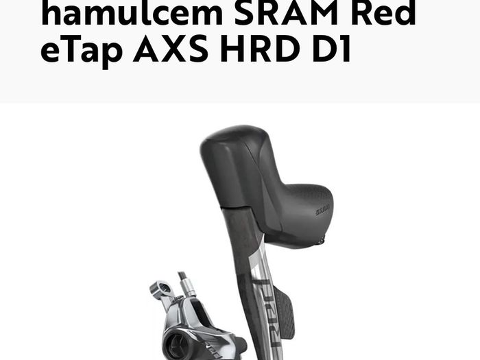 Sram Red caliper for MTB for frame post mounted Set