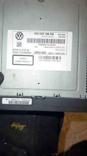 Oem Vw Golf Mk6 2011 Tdi Radio