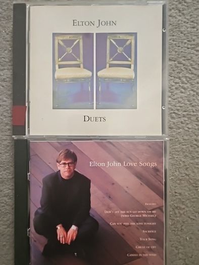 Elton John CDs Collection: Duets / Love Songs.