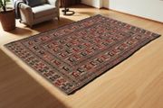 Authentic Wool Kilim Rug  Afghan Tribal Design