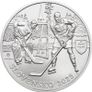 Slovakia 10 Euro Silver (.900) Shiny Coin 2025 - 100th anniversary of the first international sports tournament in the territory of the Slovak Republic the Ice Hockey European Championship Image 2